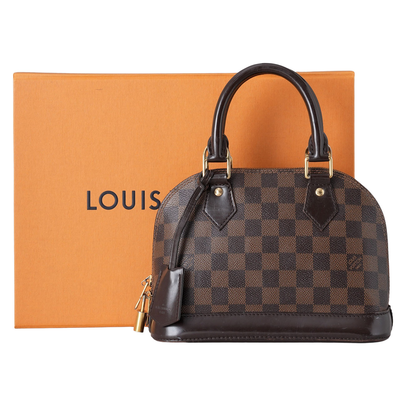 LOUIS VUITTON(USED)루이비통 다미에 에벤 알마 BB